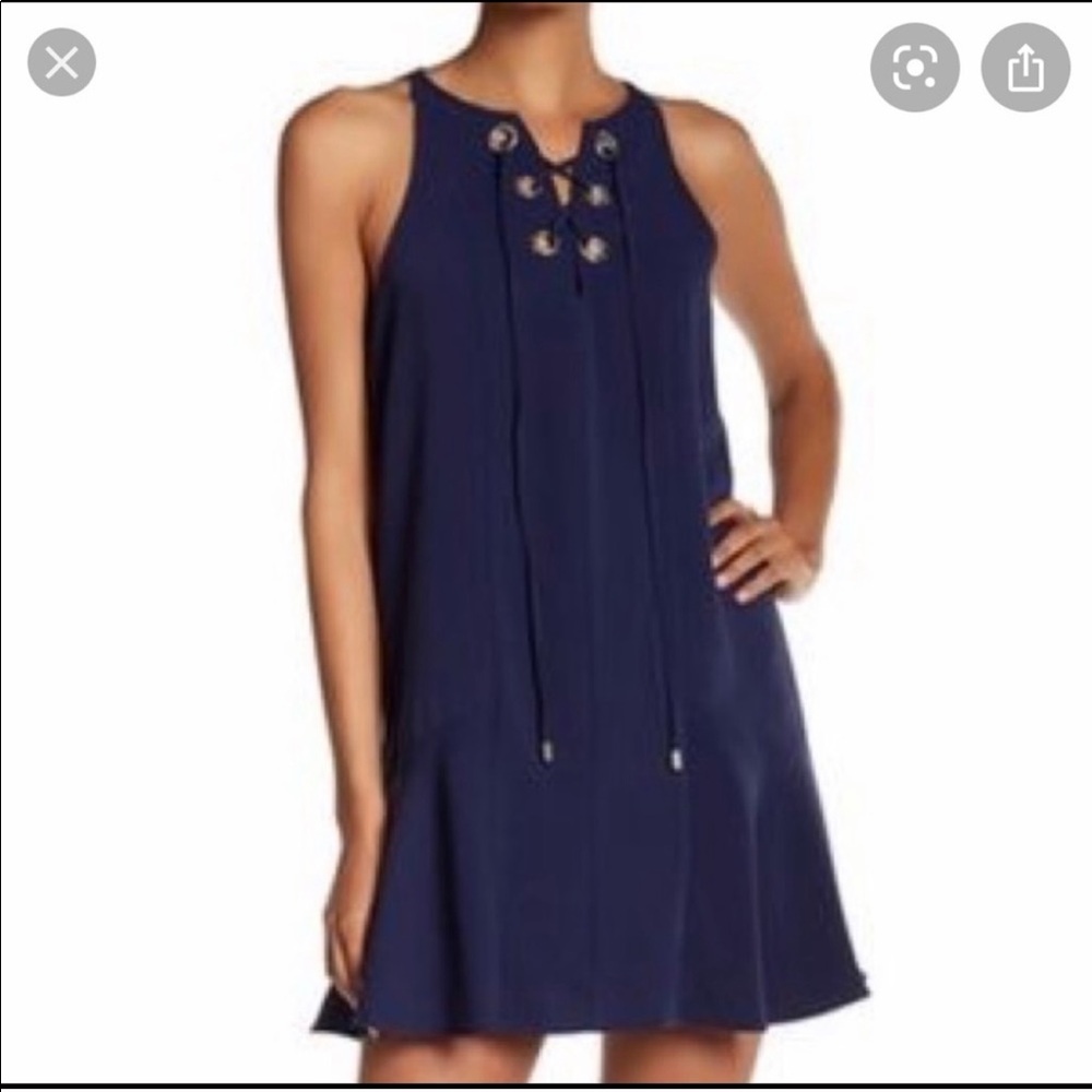 Parker Navy Shift Dress
